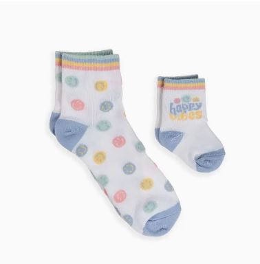 Mama + Me Socks Set | Happy Baby Vibes