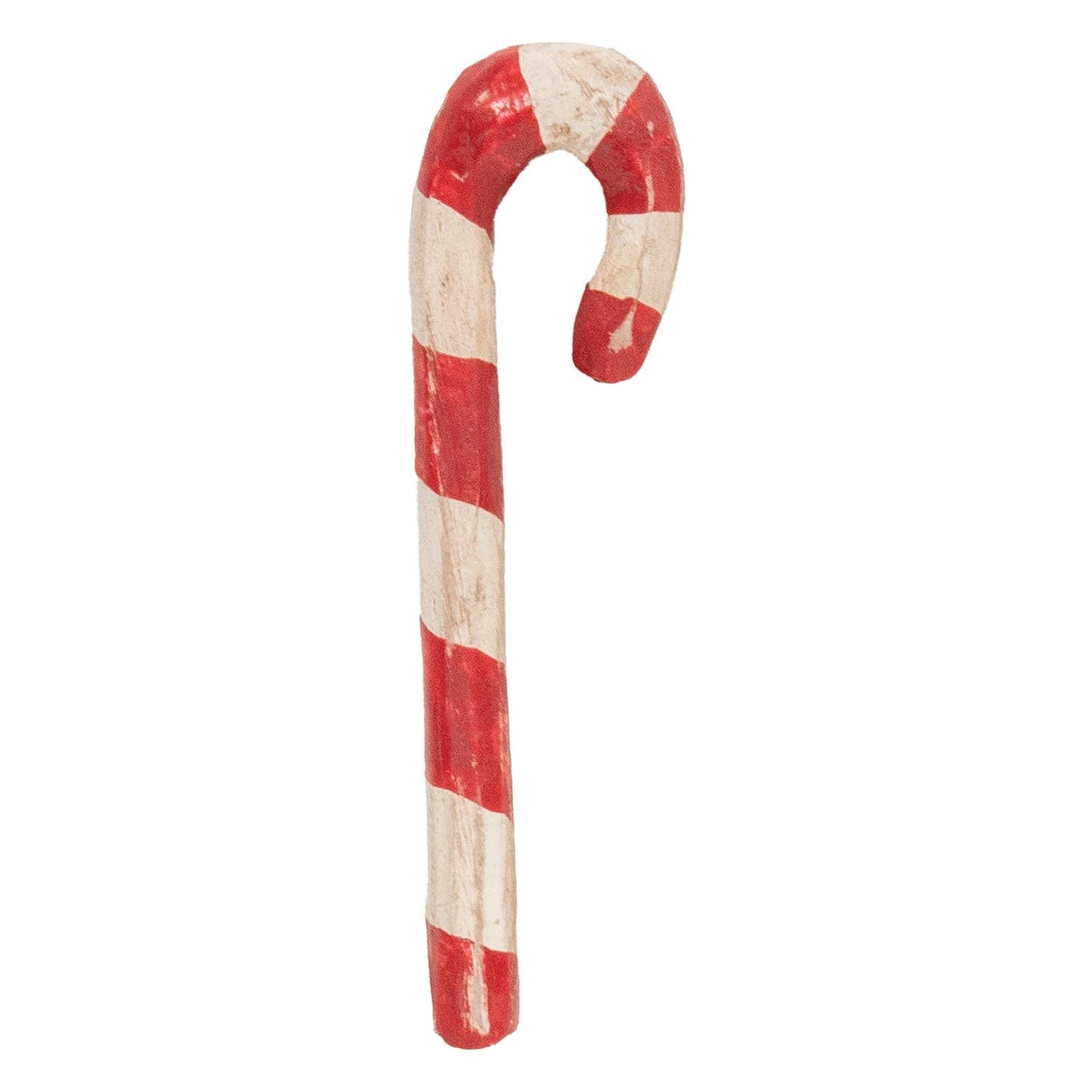 Carved Look Resin Antiqued Candy Canes | Set of 12 | 3"H