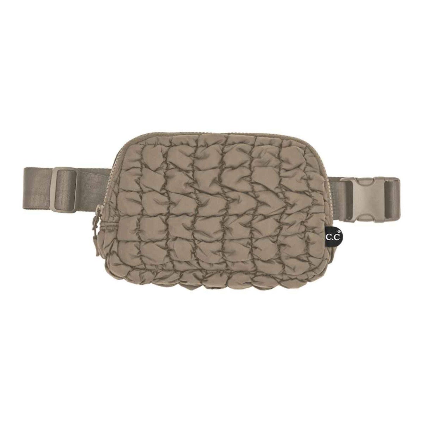 Tina Puffer Quilted Fanny Pack | Lavender