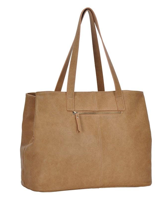 Three Compartment Tote | Black