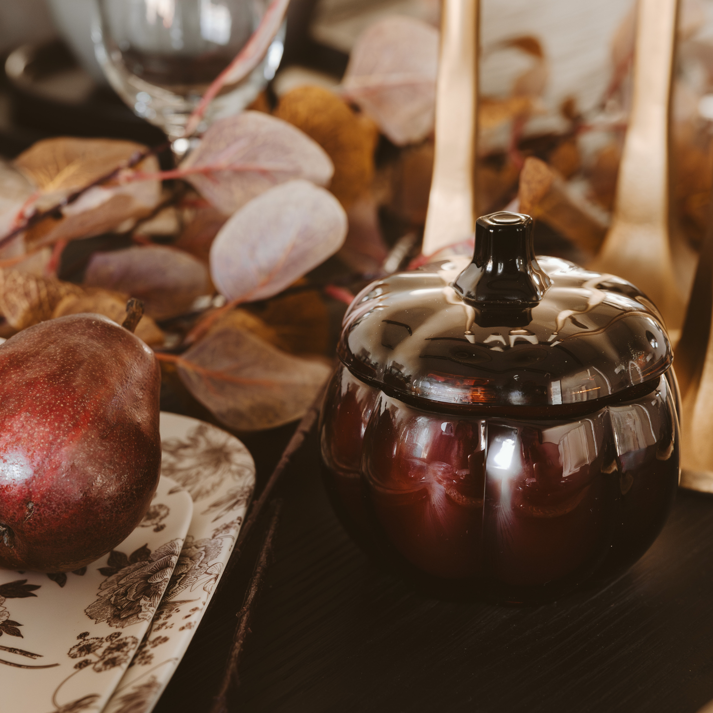 Hello Fall Soy Candle | 20oz Pumpkin Jar