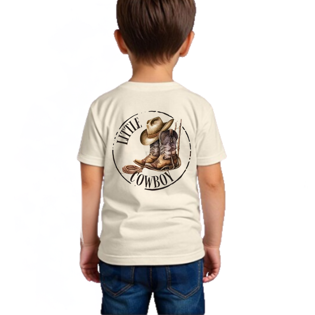 Lil Cowboy Short Sleeve Graphic Tee