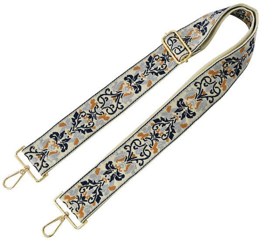 Boho Adjustable Women's Handbag Guitar Strap | Navy